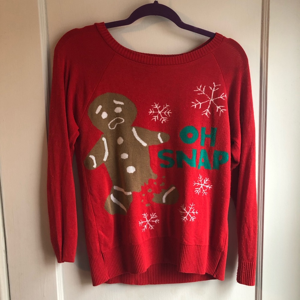 Ugly Christmas sweater - OH SNAP!